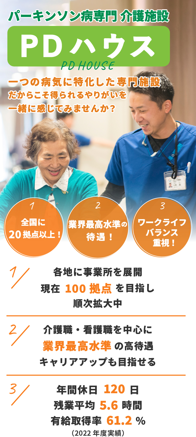 パーキンソン病専門介護施設PDハウス