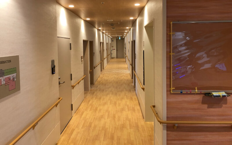 PDハウス足立の廊下