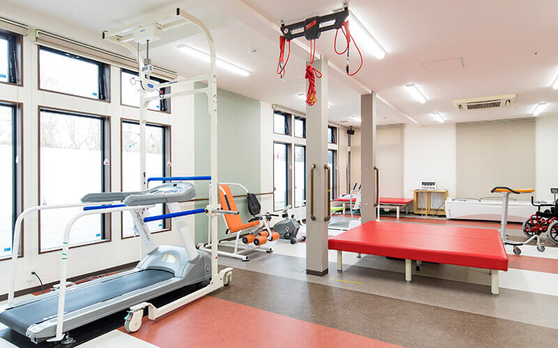 PDハウス白山のリハビリ室