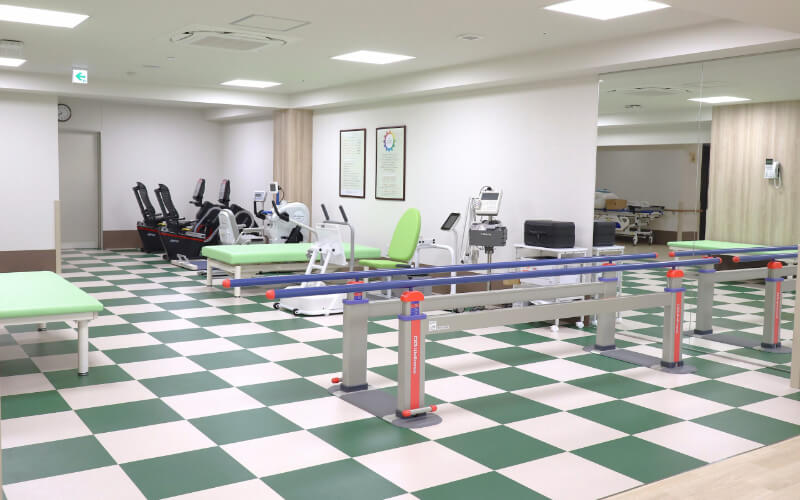 PDハウス平和が丘のリハビリ室
