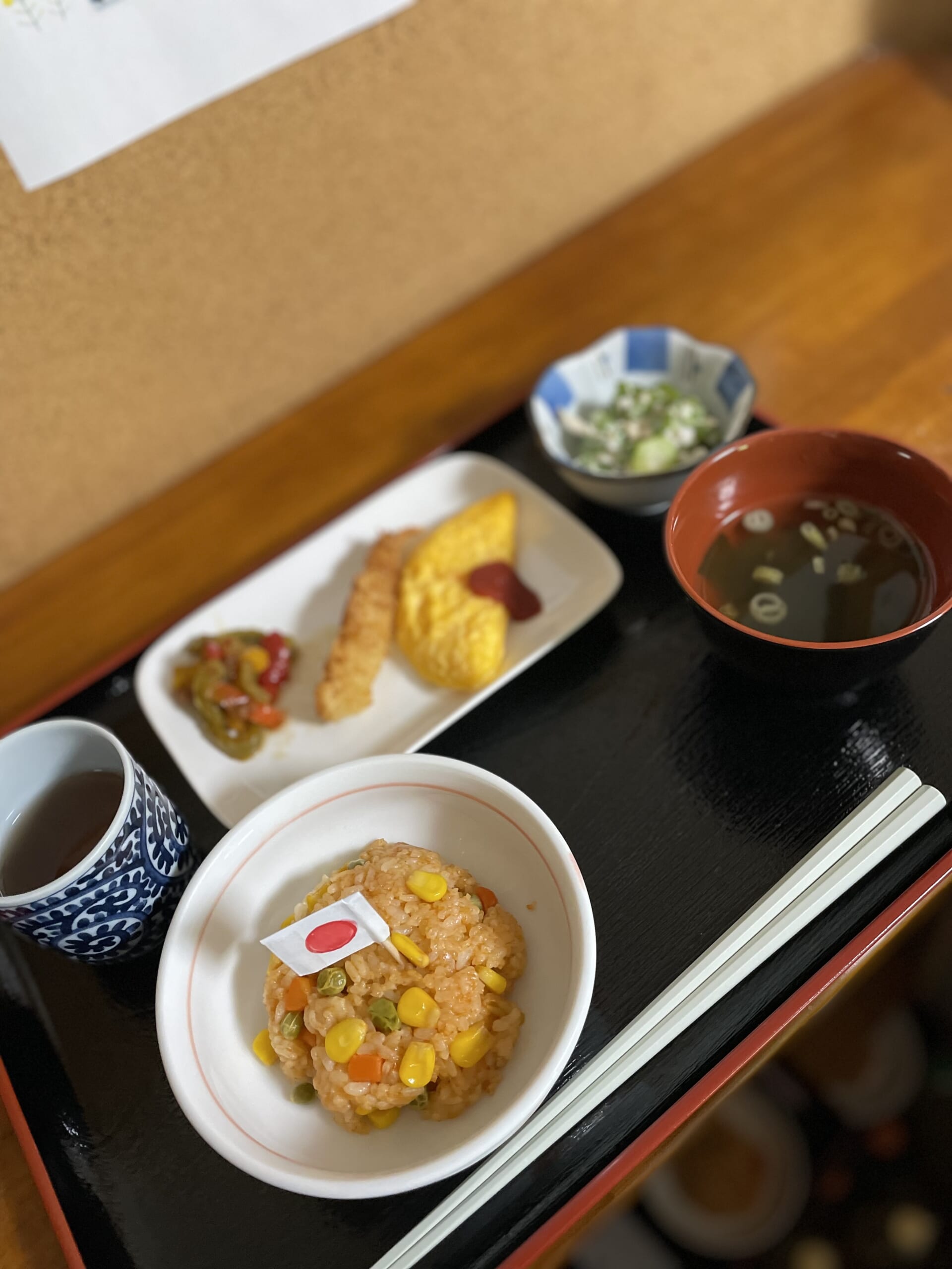 懐かしさ満点🎵お子さまランチと笑顔のひととき