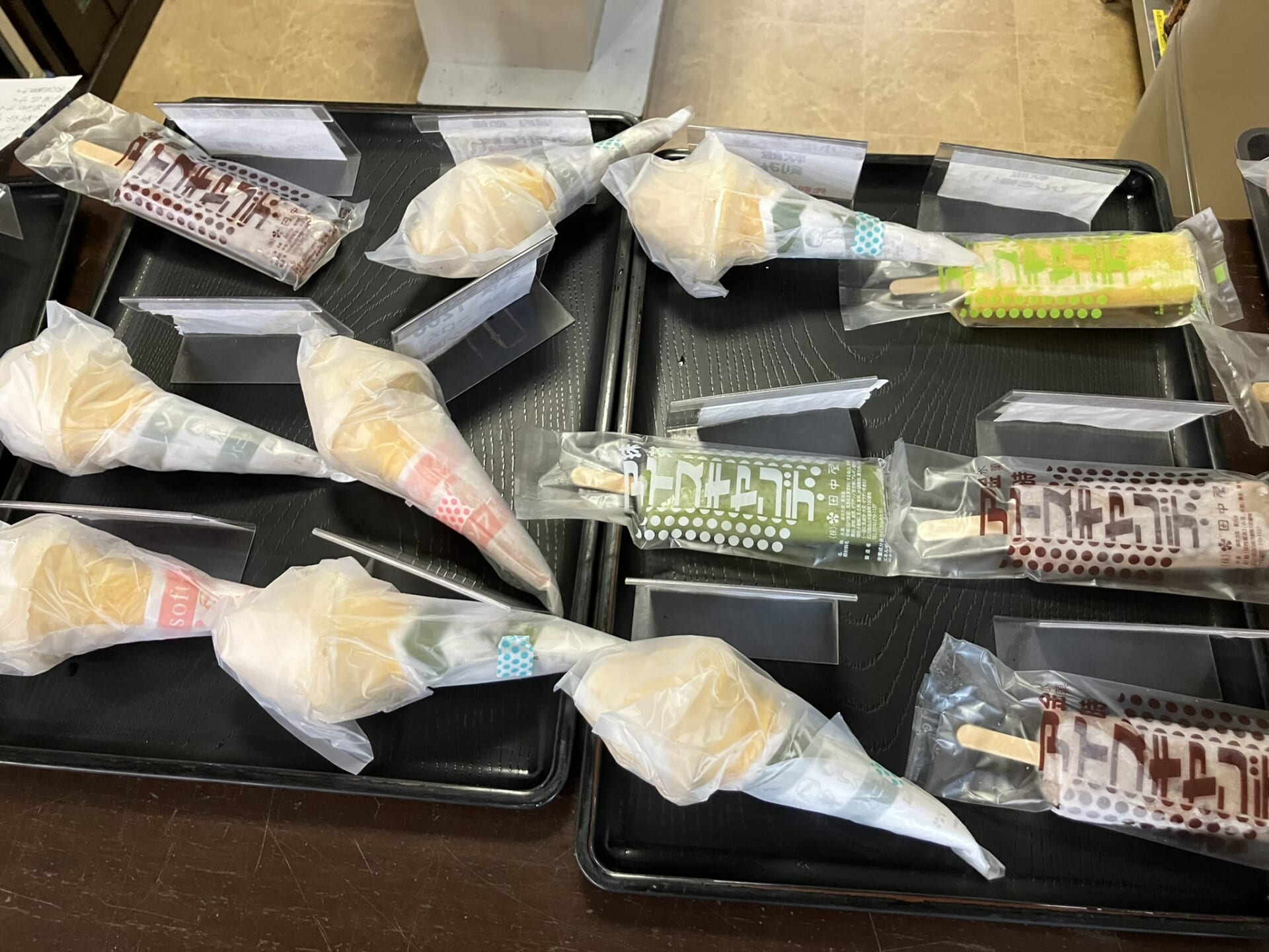 暑い夏にはアイスクリーム！