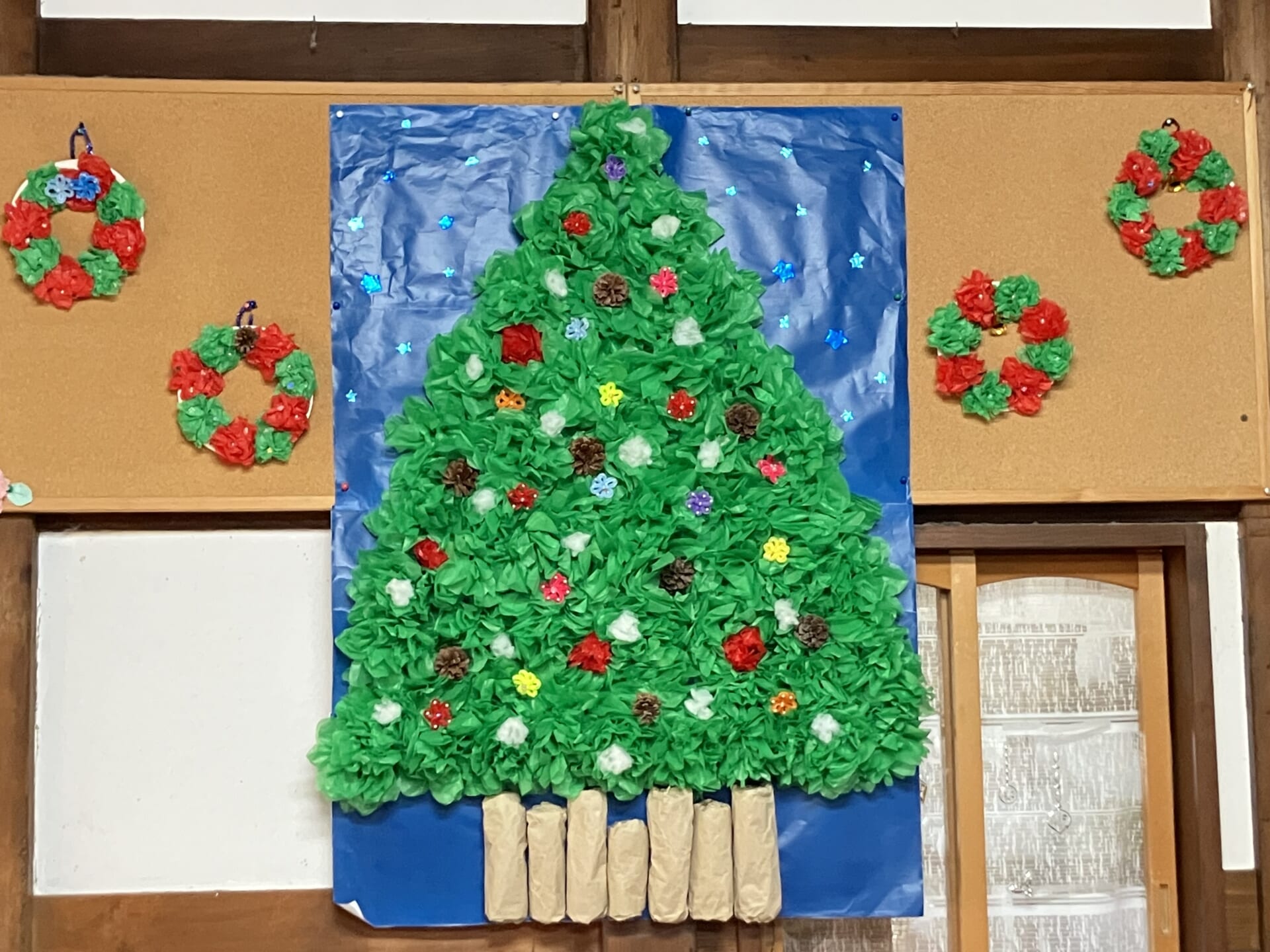 立体壁画が完成しました！