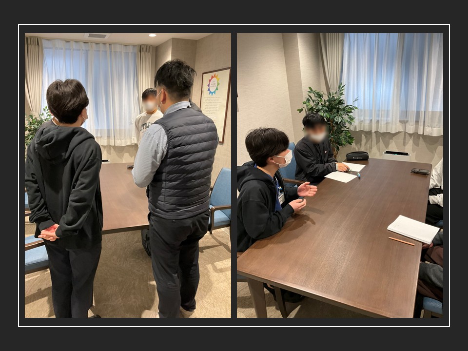 灘中学高の皆様が取材に来られました【PDハウス神戸深江本町】