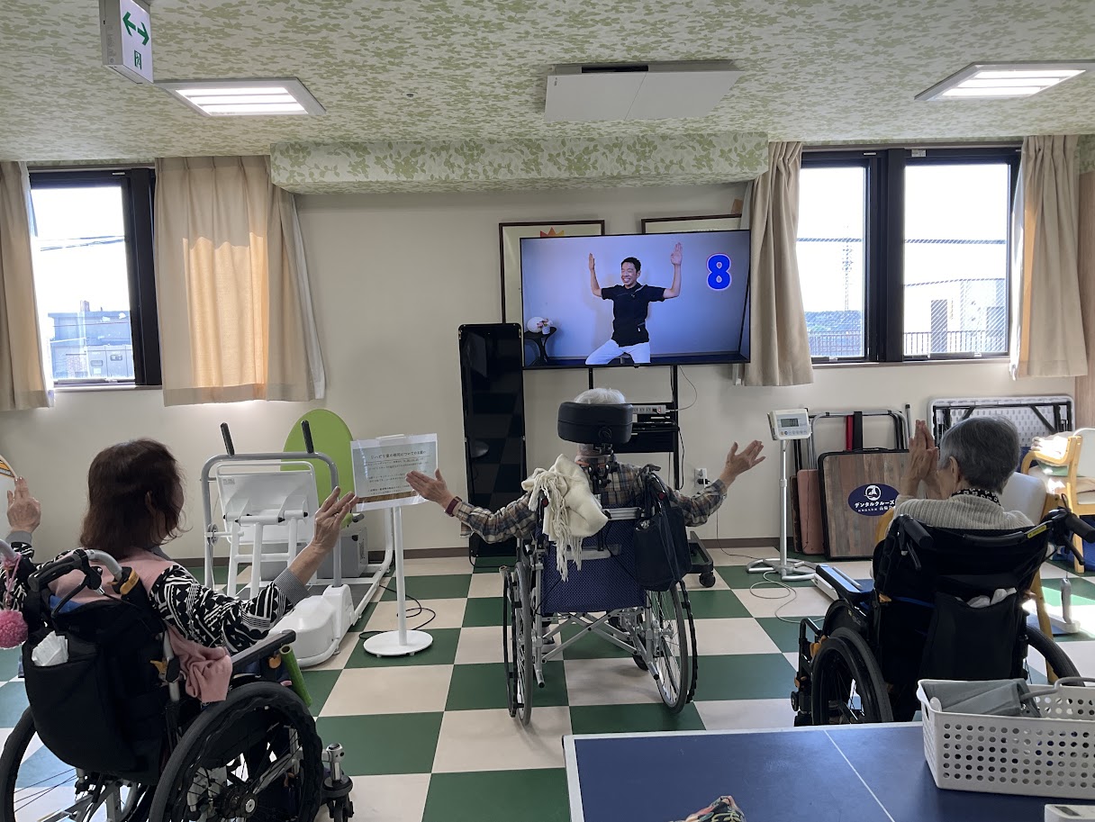 綺麗なシンクロ