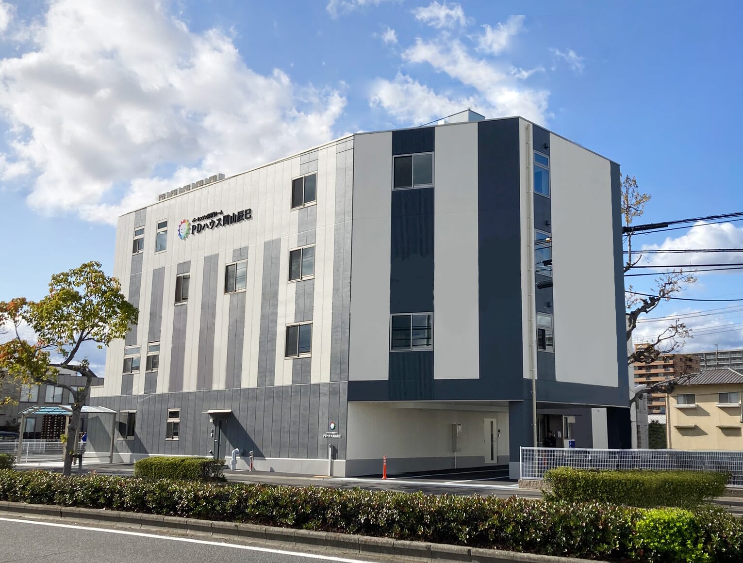 PDハウス岡山辰巳の外観