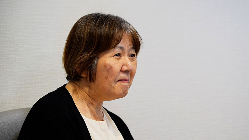 過去を振り返る佐藤様
