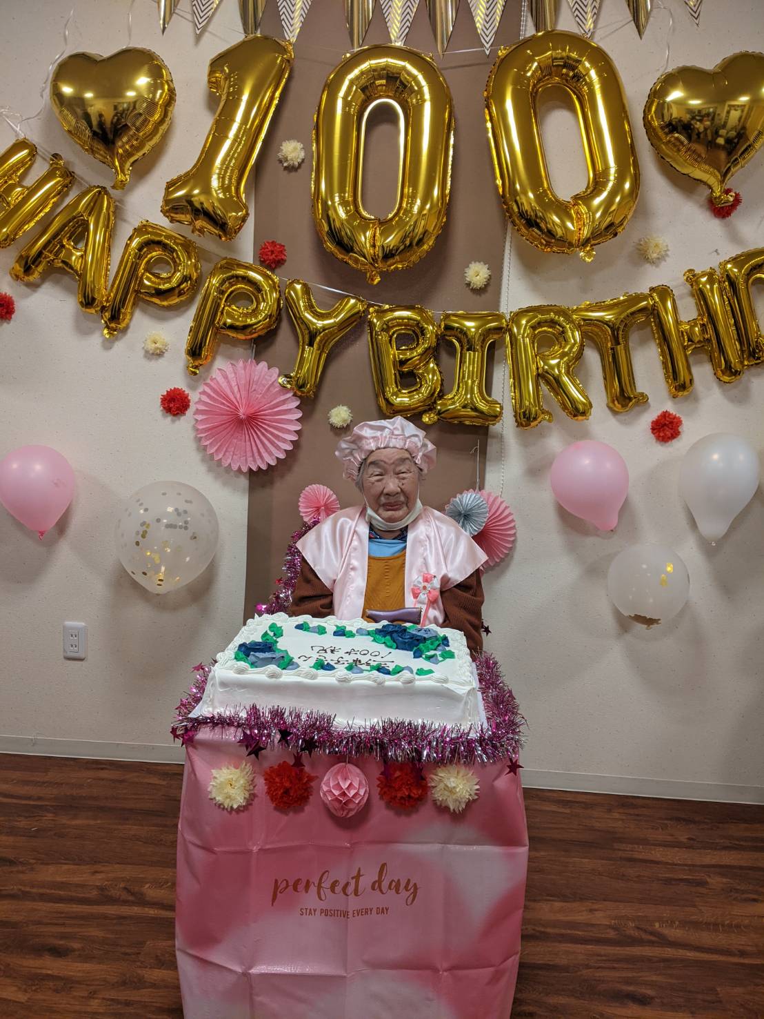 祝❤100歳!!!百寿👏