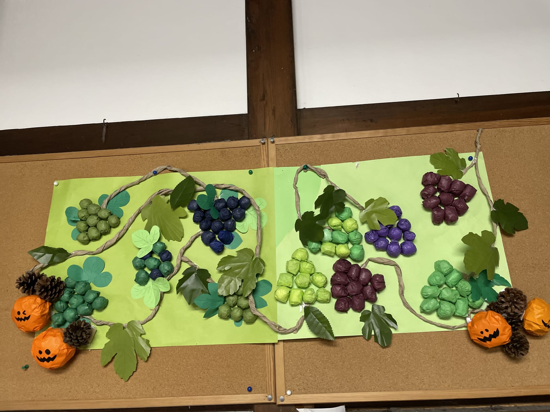 丸めて変身！秋の森づくり🍄