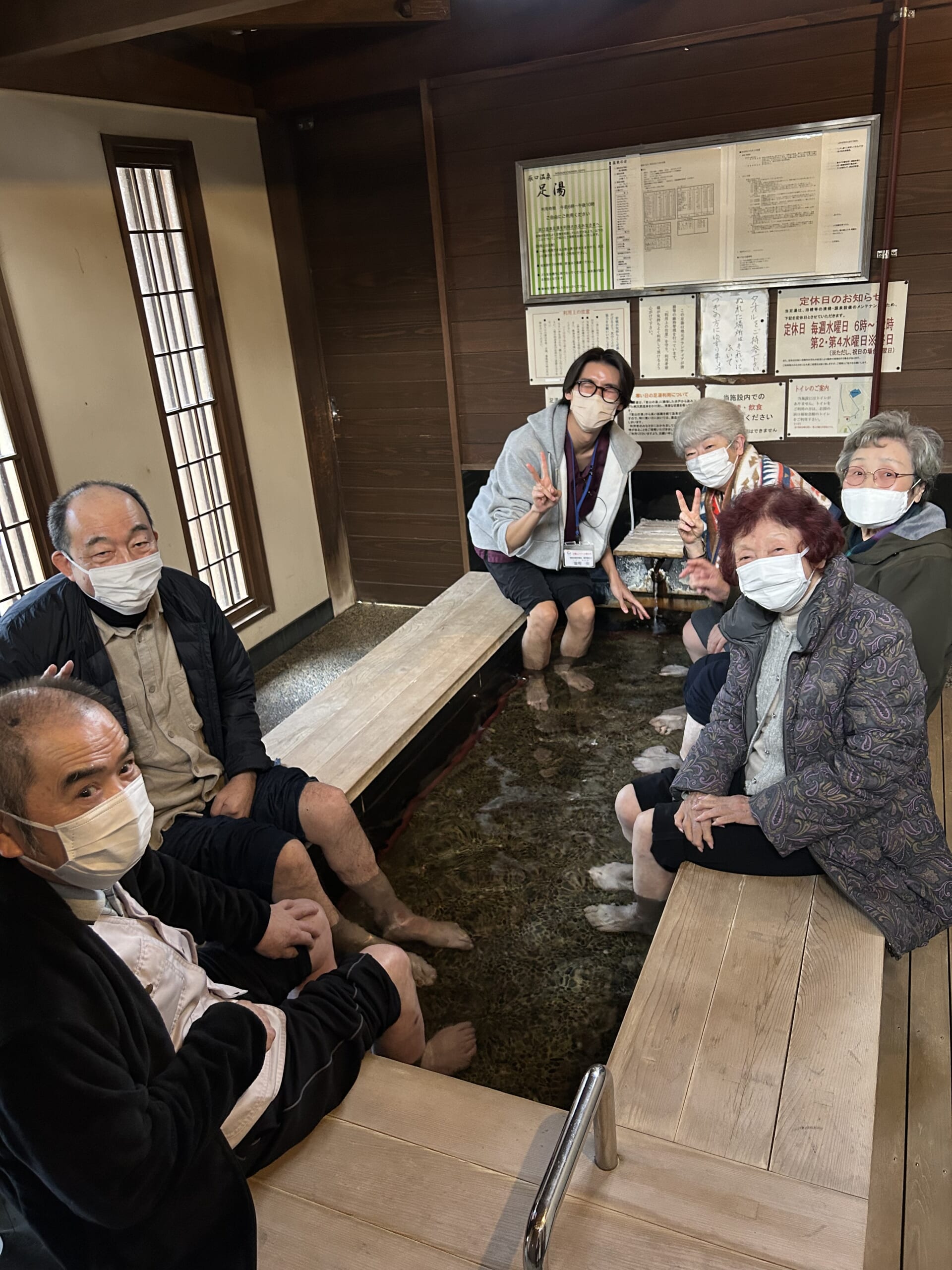 【太陽のリゾート野々市】初詣⛩と足湯♨リハビリイベント