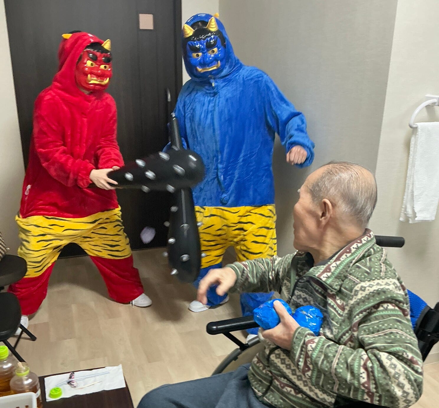 PDハウス大津におにがきた👹⚡⚡