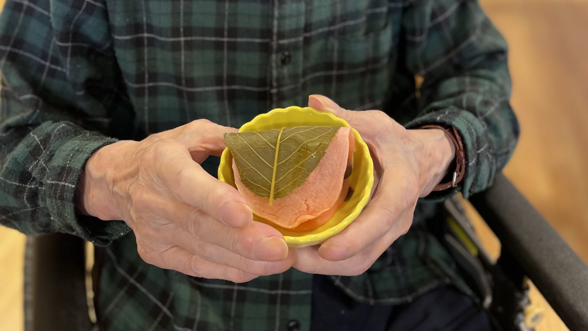 桜もちづくり🌸