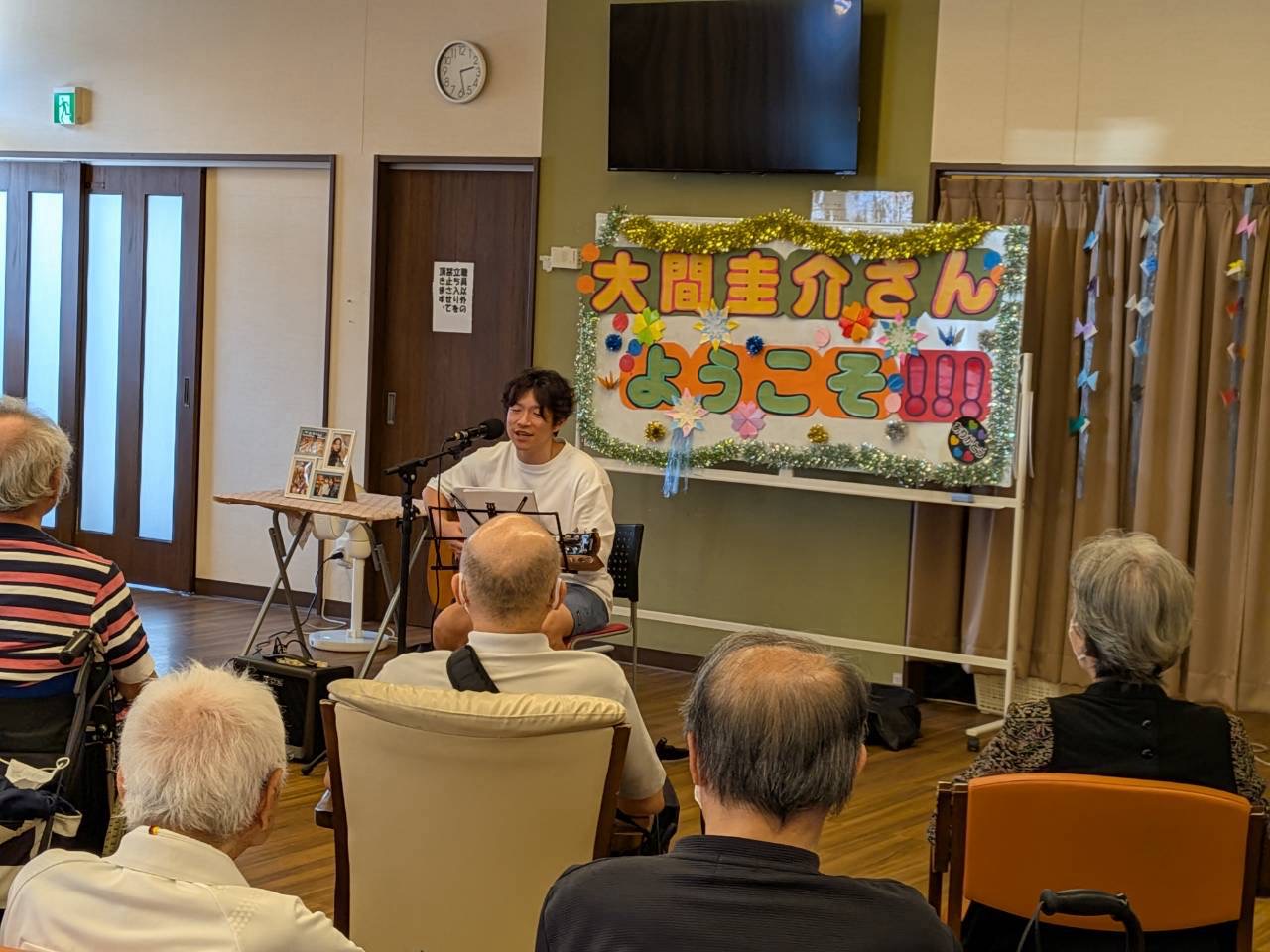 【太陽のリゾート野々市】弾き語りイベントがありました🎶