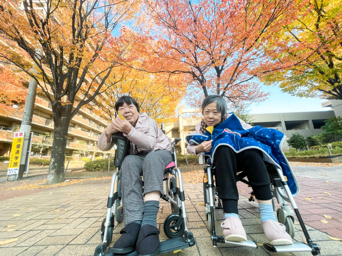 黄色と赤の訪れ