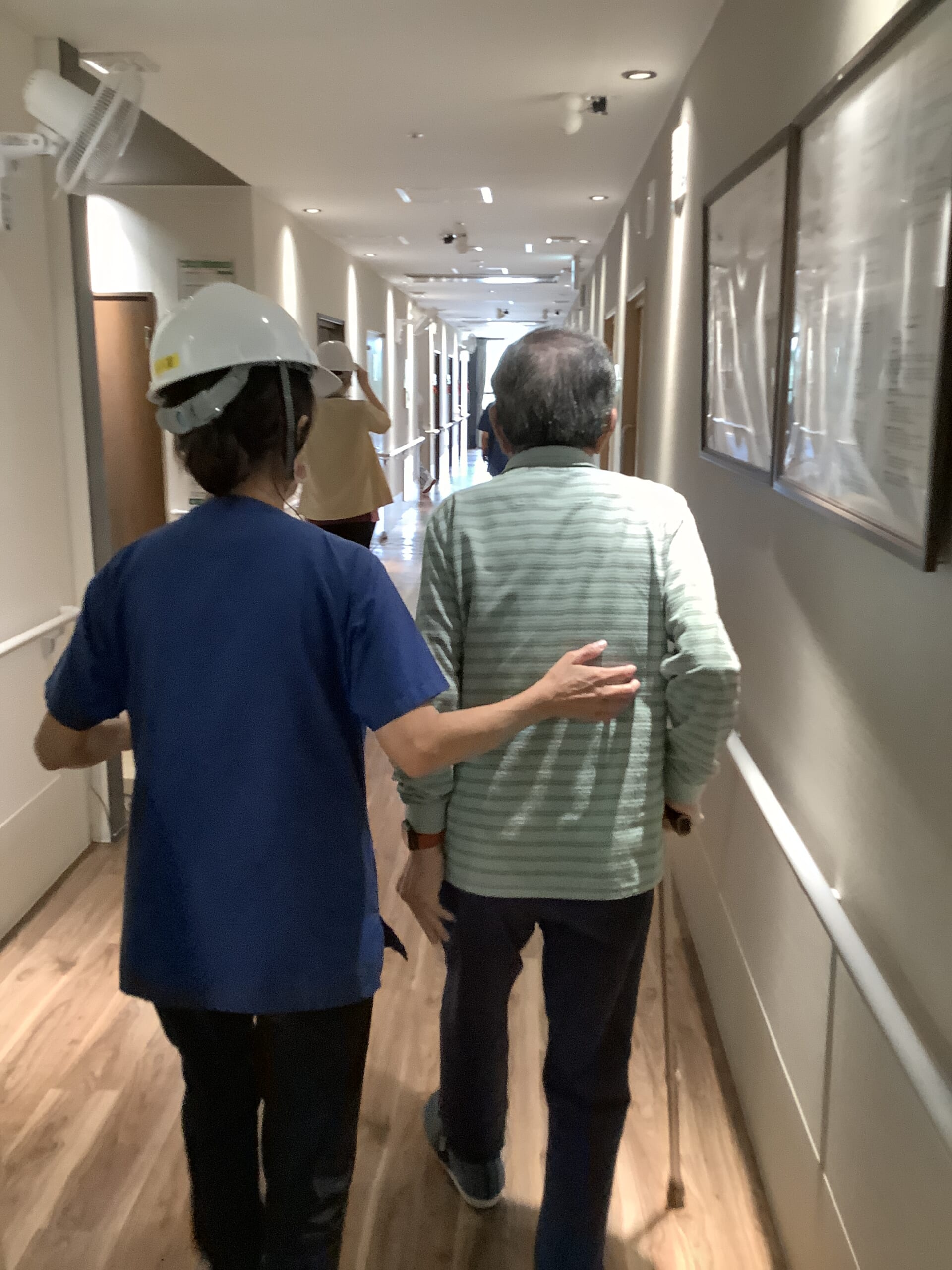 避難訓練🚒