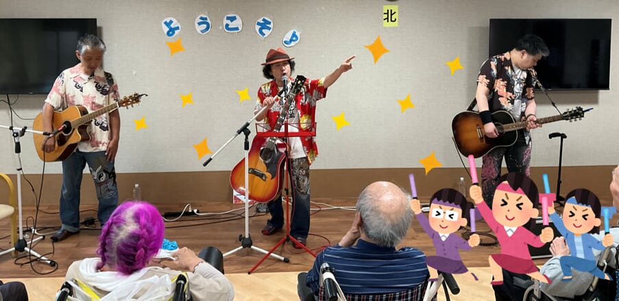 毎回大好評の夢楽ライブ一座様によるLIVE！8/17