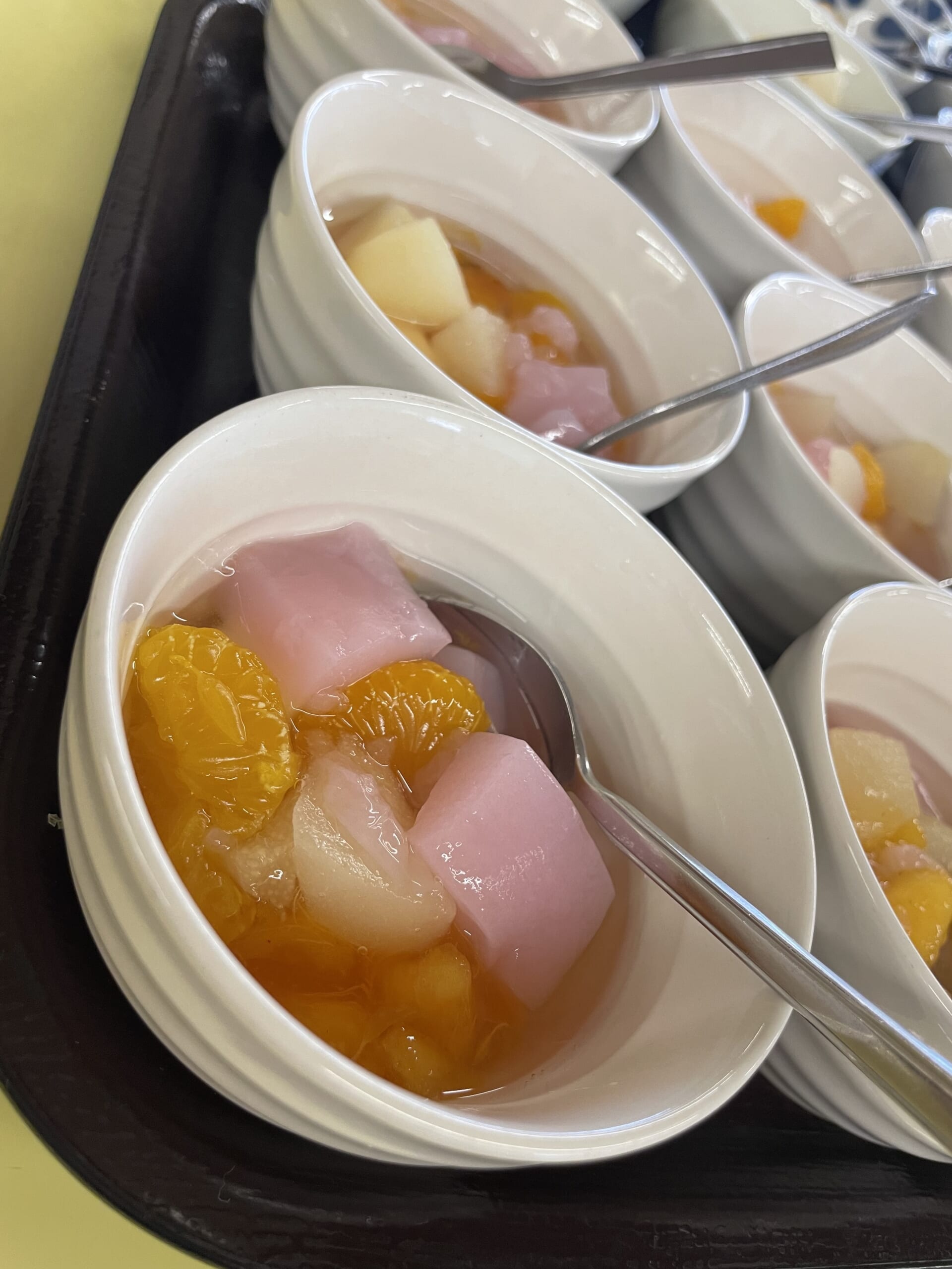 【太陽のリゾート野々市】調理レク🍊フルーツポンチ作り🍑