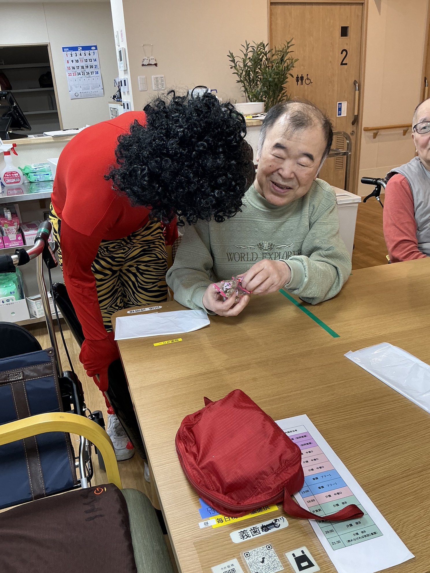 豆まきで厄ばらい👹🌸