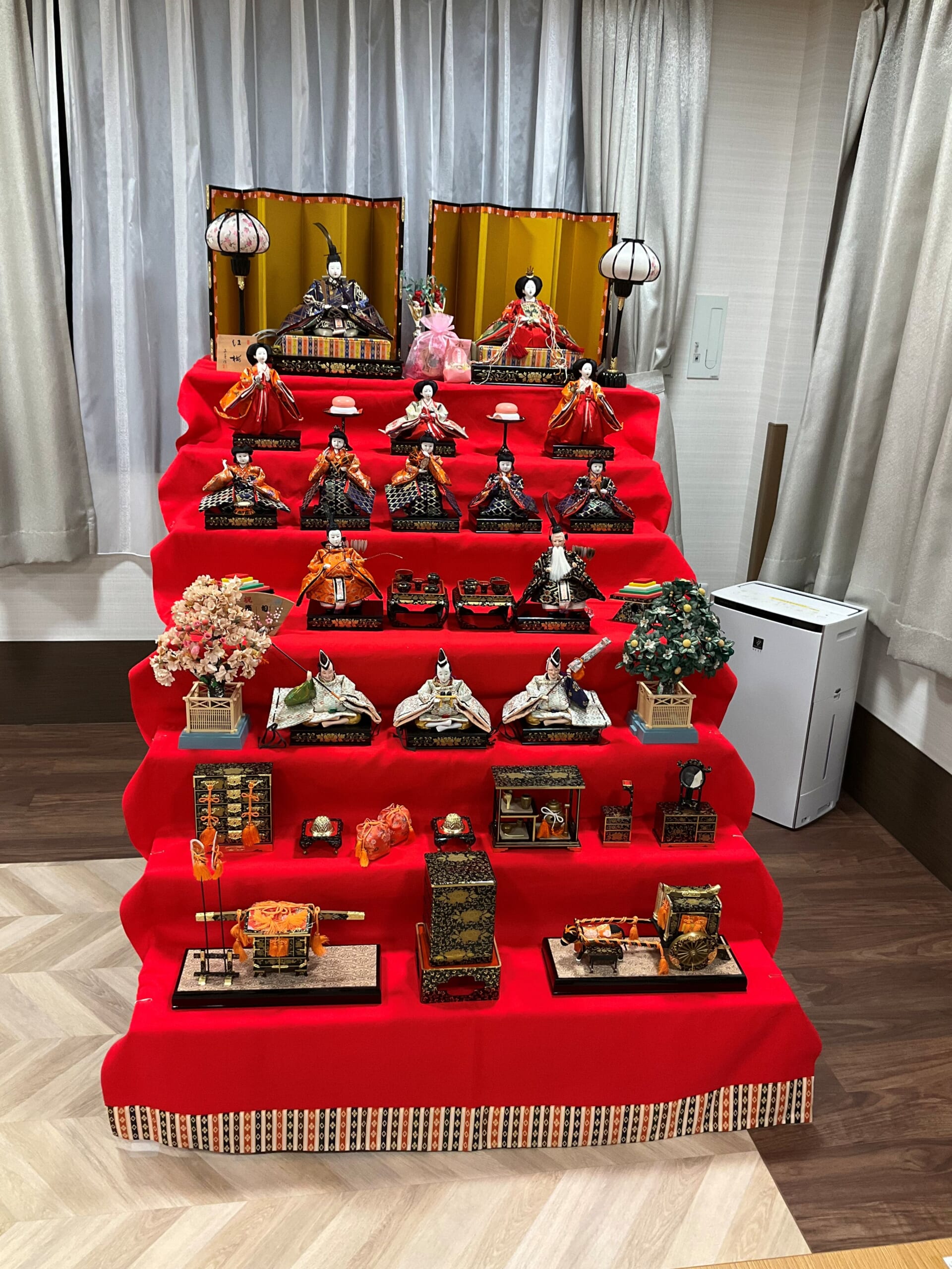 ひな祭り準備🎎