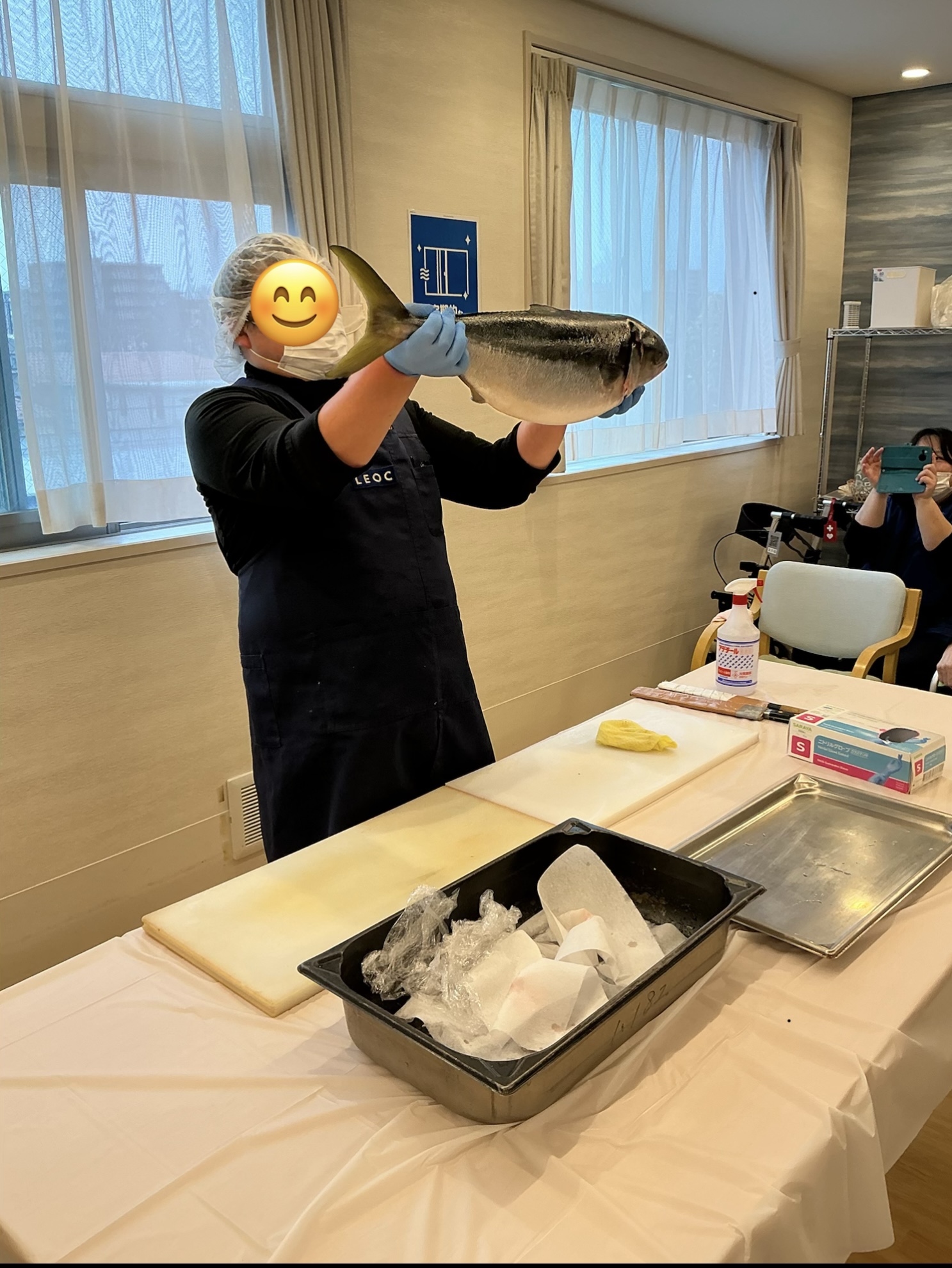 【PDハウス足立】🐟お魚解体ショー🐟