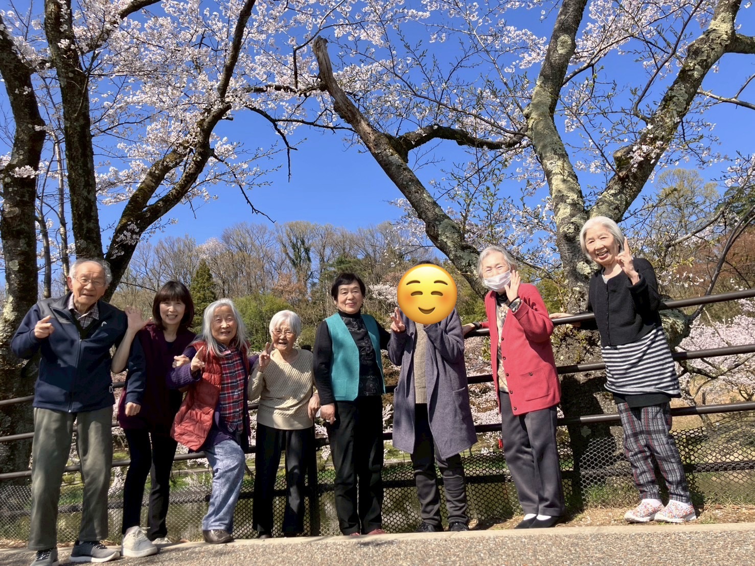 花見？いや人見🌸