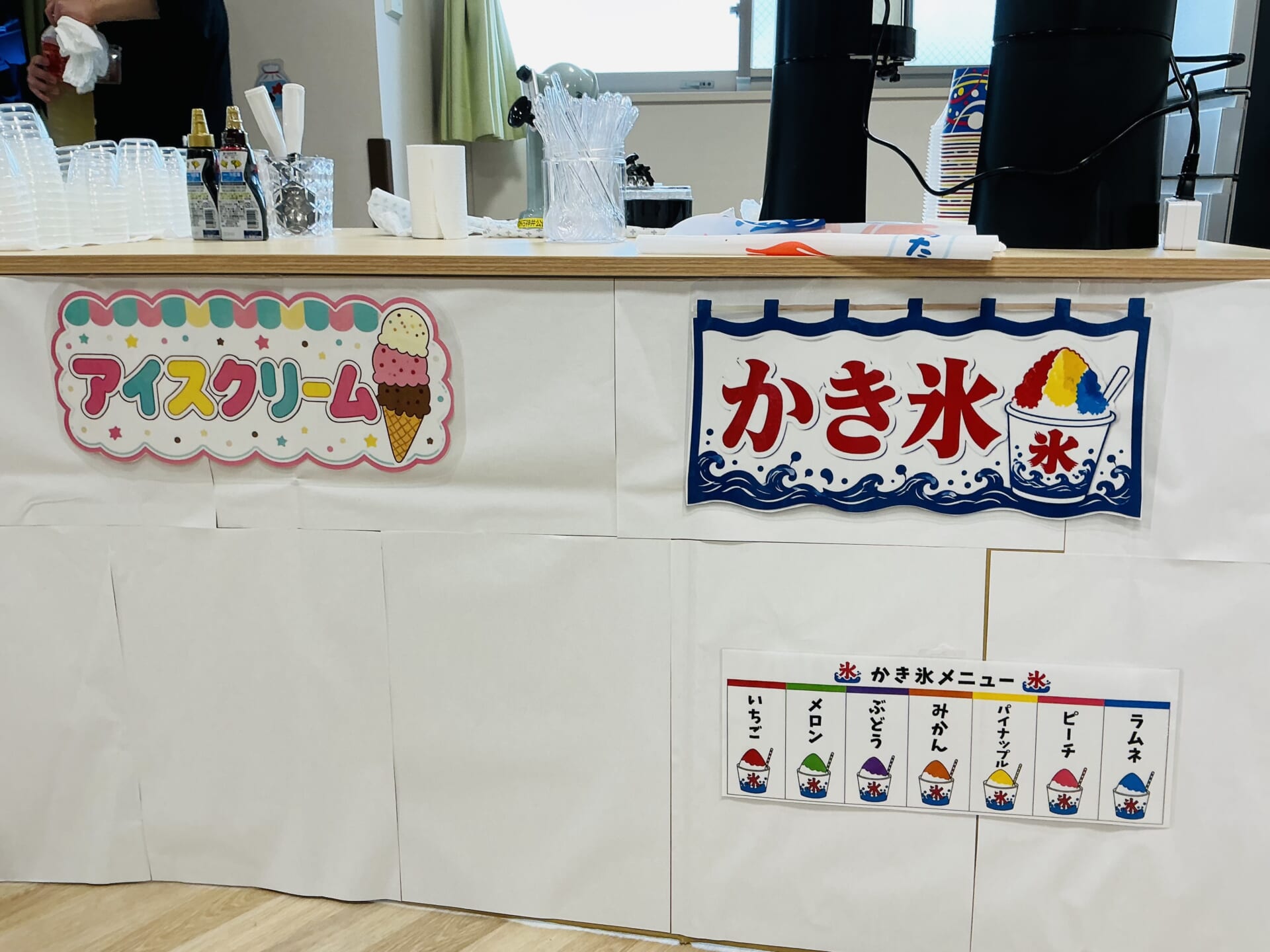 夏祭りの思い出②～食べ物屋台ブース～